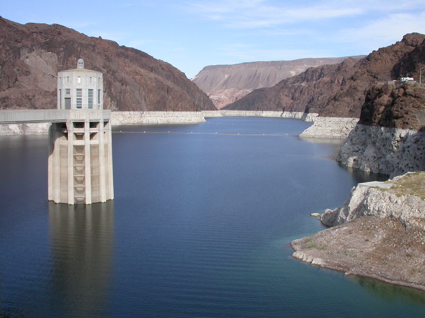 Hoover Dam intake tower